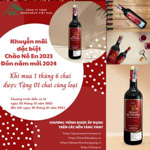 COMBO - Rượu Vang Đỏ Prince De Poujols - Cuveé Exception 750ml